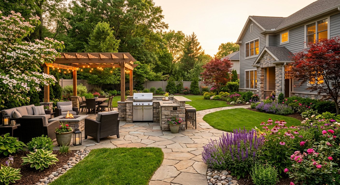 Home Exterior and Garden Renovation
